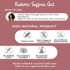 Organicos Kashmir Saffron Gel | Grocsy