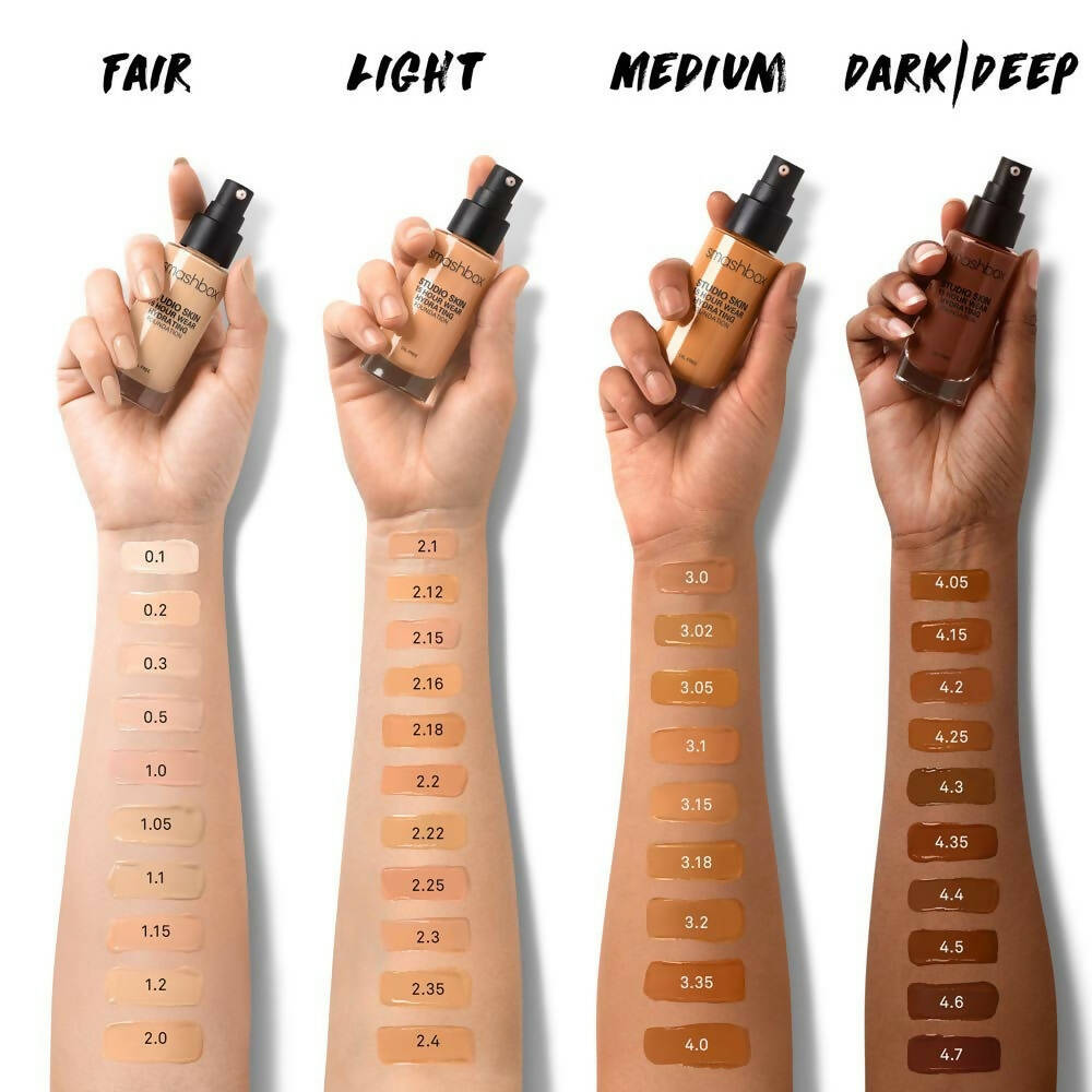 Smashbox Studio Skin 24 Hour Wear Hydra Foundation - 4.35 | Grocsy