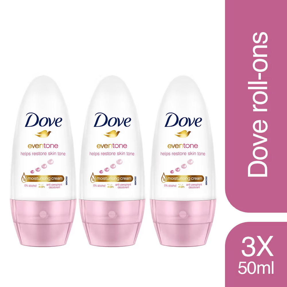 Dove Eventone Deodorant Roll On | Grocsy
