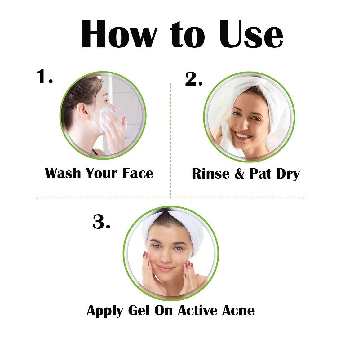 Vigini 35% Actives Acne Pit Scars Spot Stop Face Day Night Gel for Men Women | Grocsy