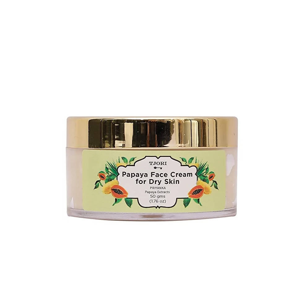 Tjori Papaya Face Cream For Dry Skin | Grocsy
