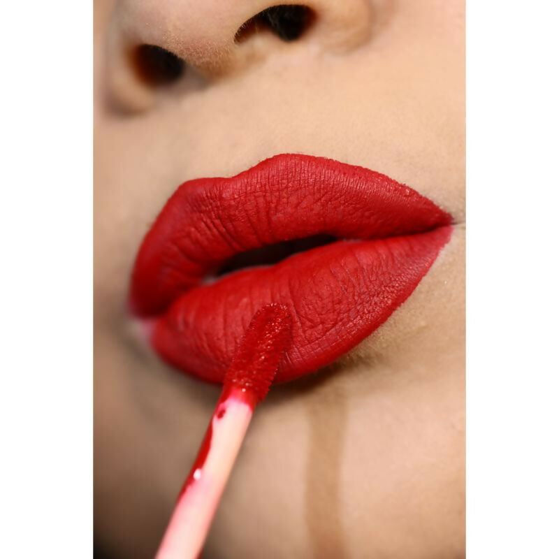BOBI Velvet Matte Liquid Lipstick, Shade_4 RUBY | Grocsy