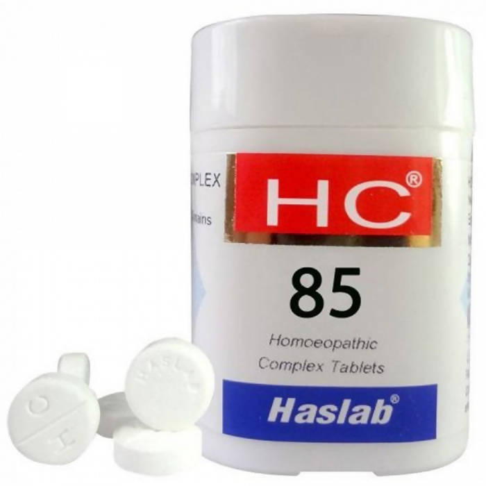 Haslab Homeopathy HC 85 Hydrocotyle Complex Tablets | Grocsy