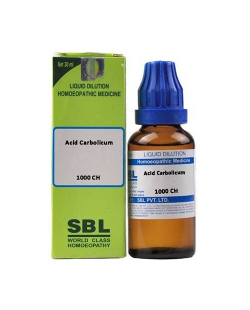 SBL Homeopathy Acid Carbolicum Dilution | Grocsy