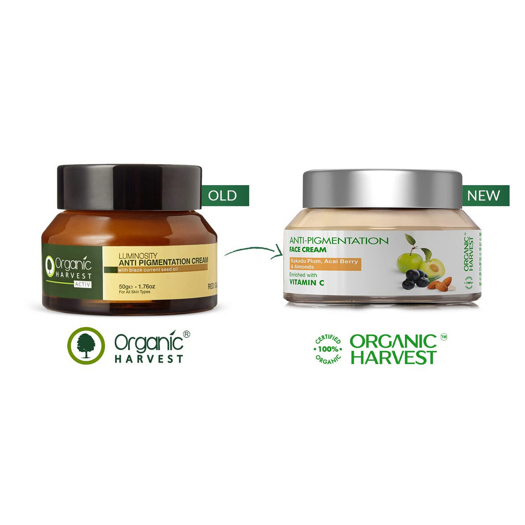 Organic Harvest Activ Luminosity Anti Pigmentation Cream | Grocsy