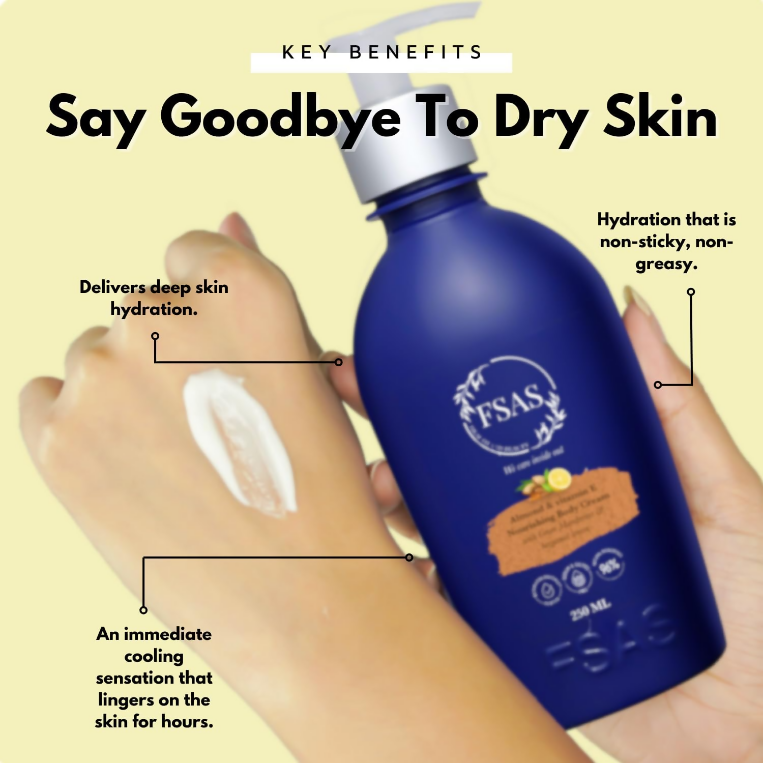FSAS Health and Beauty Body Combo of Apple Shower Gel + Almond Body Cream | Grocsy