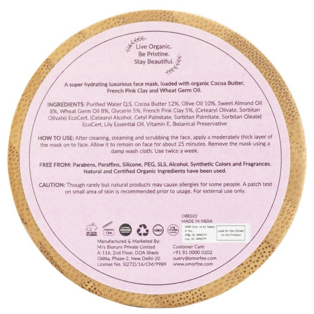 Omorfee Hydrating Face Pack | Grocsy