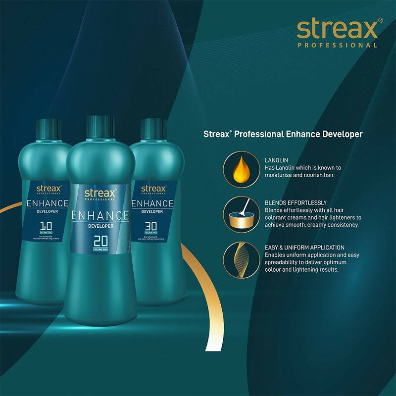 Streax Professional Enhance Developer - 20 Volume | Grocsy