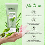 Globus Naturals Green Tea & Tea Tree Face Wash | Grocsy