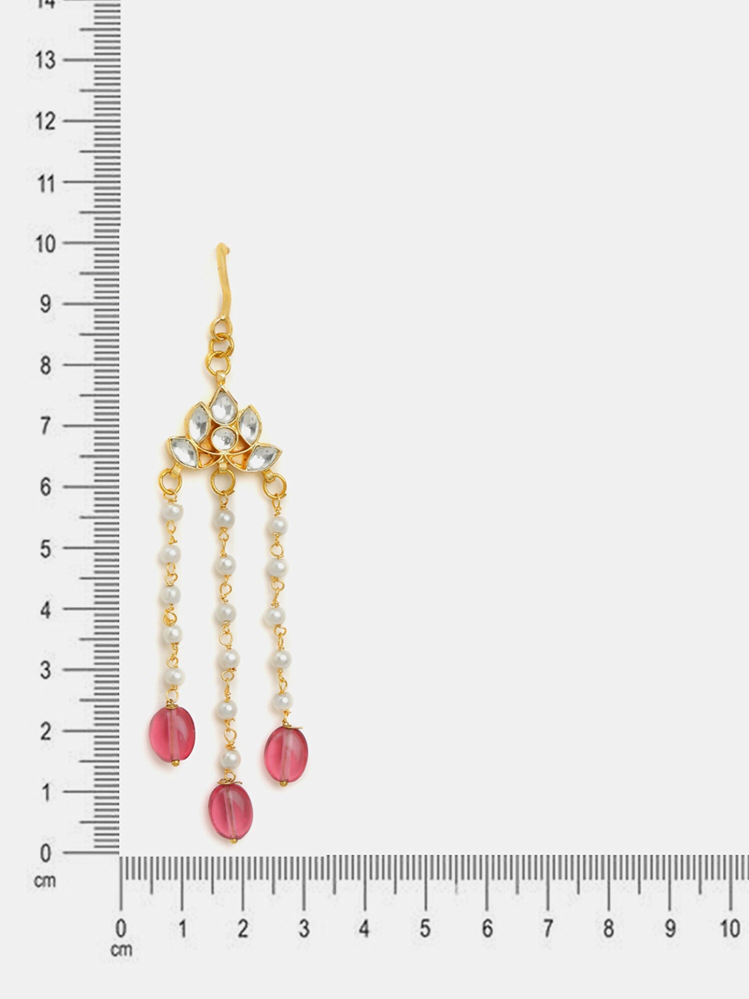 Ruby Raang Floral Pearl Hair Jewelry | Grocsy