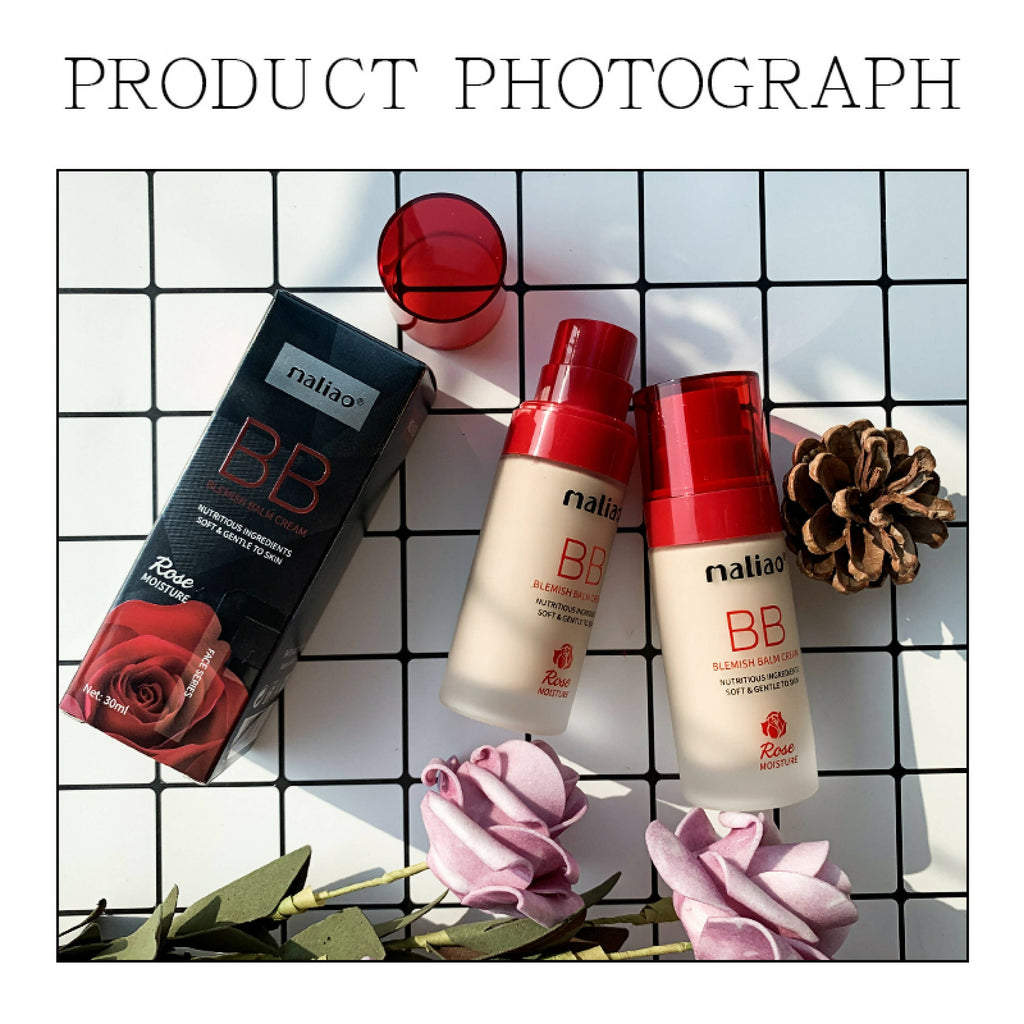 Maliao Professional Matte Look Bb Blemish Rose Balm Cream | Grocsy