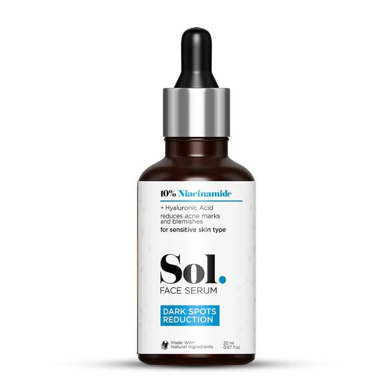 The Man Company Sol. 10% Niacinamide Dark Spots Reduction Face Serum | Grocsy