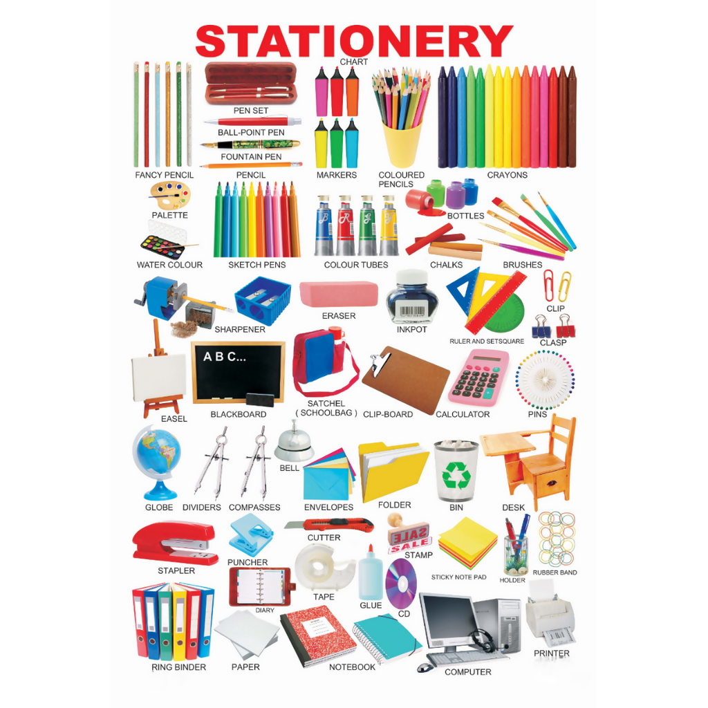 Dreamland Publications Educational Chart for Kids - Stationery | Grocsy