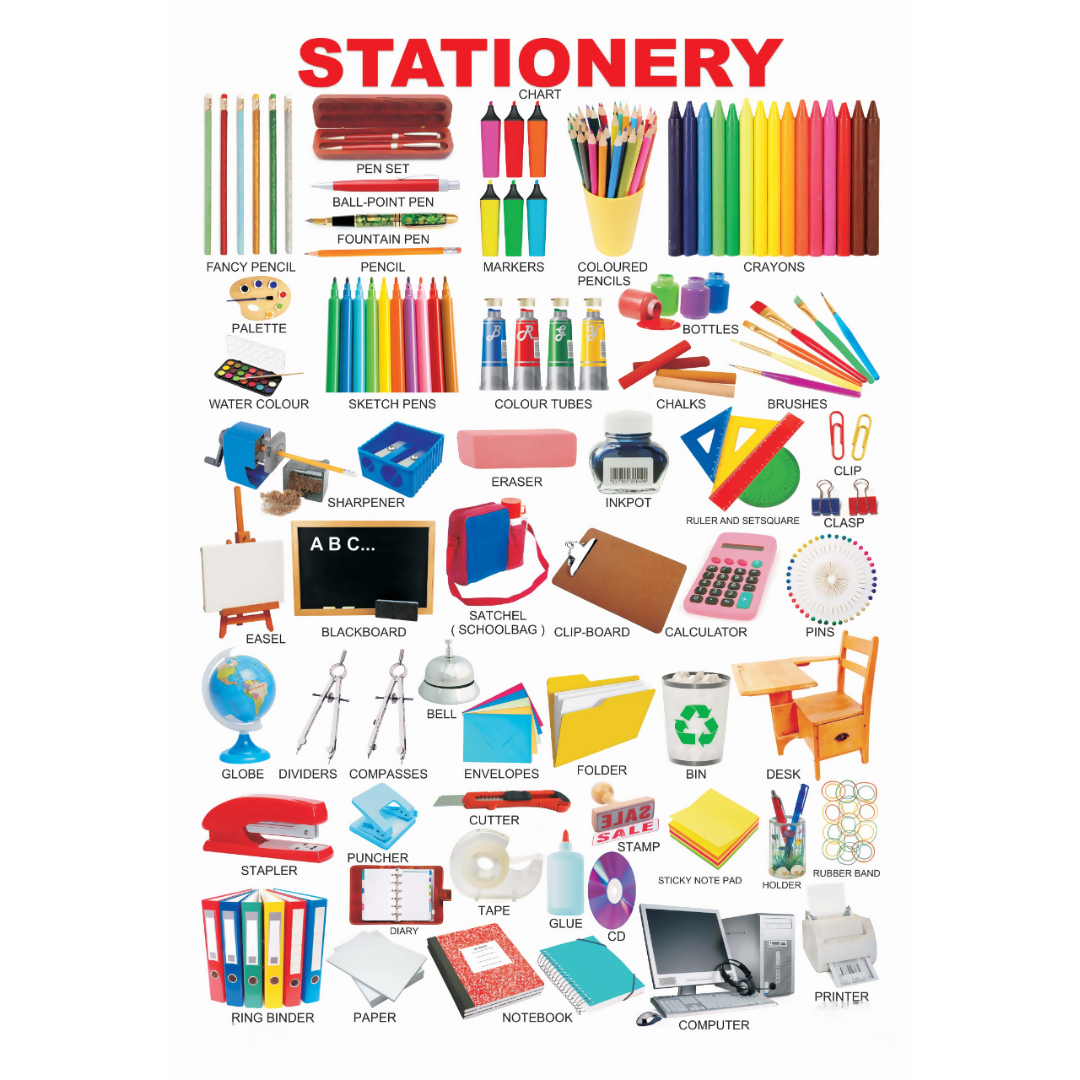 Dreamland Publications Educational Chart for Kids - Stationery | Grocsy