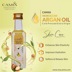 Camia Organic Moroccan Argan Oil For Skin & Hair | Grocsy