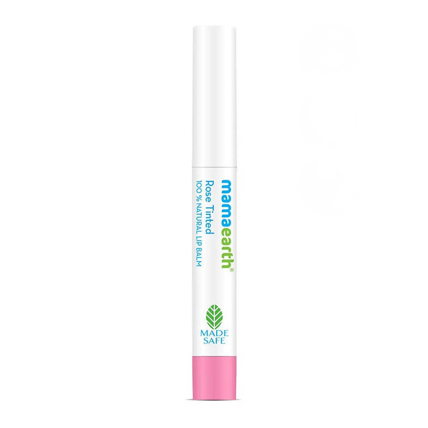 Mamaearth Rose Tinted 100% Natural Lip Balm | Grocsy