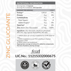 As-It-Is Nutrition Atom Zinc Gluconate Veg Capsules | Grocsy