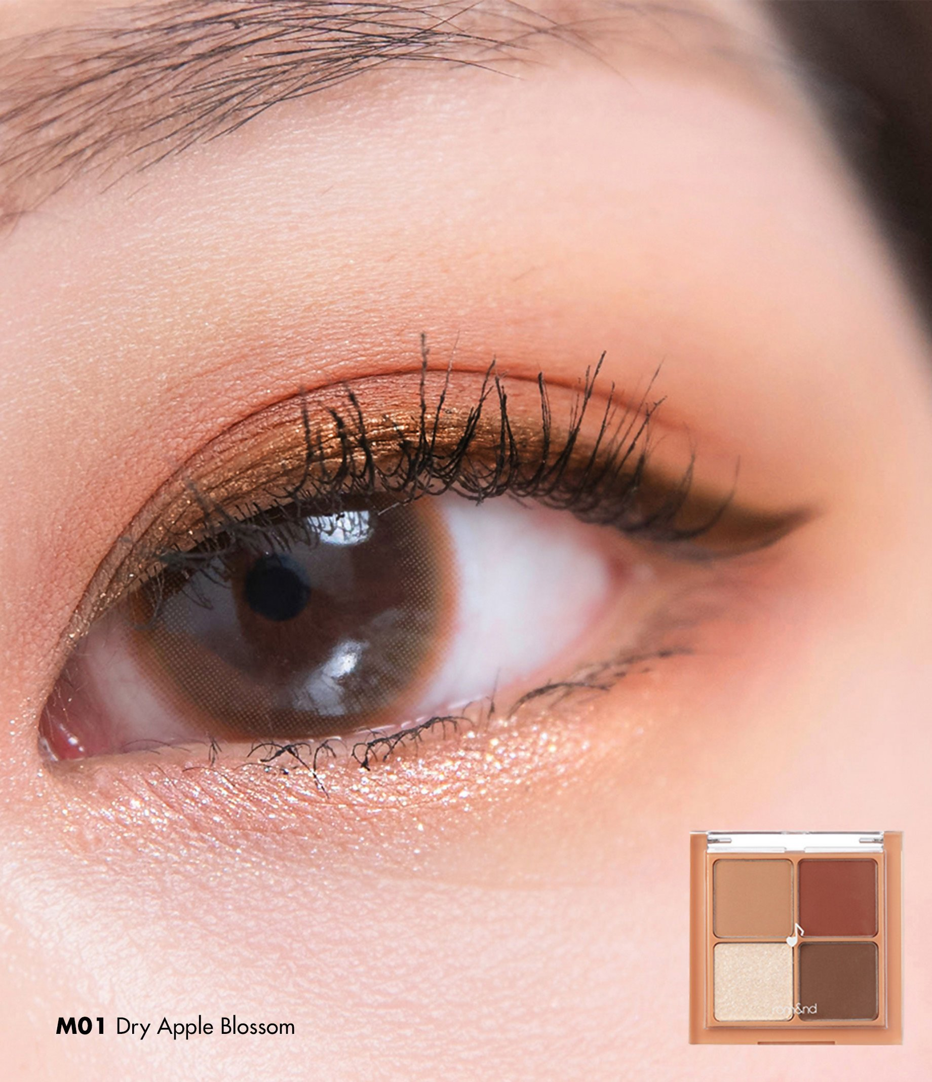 Rom&nd Better Than Eyes - M01 Dry Apple Blossom | Grocsy