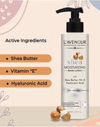 L'avenour Shea Butter Moisturizing Body Lotion | Grocsy
