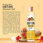 Bounty Bliss Ubtan Shower Gel - Nourishing Natural Cleanser | Grocsy