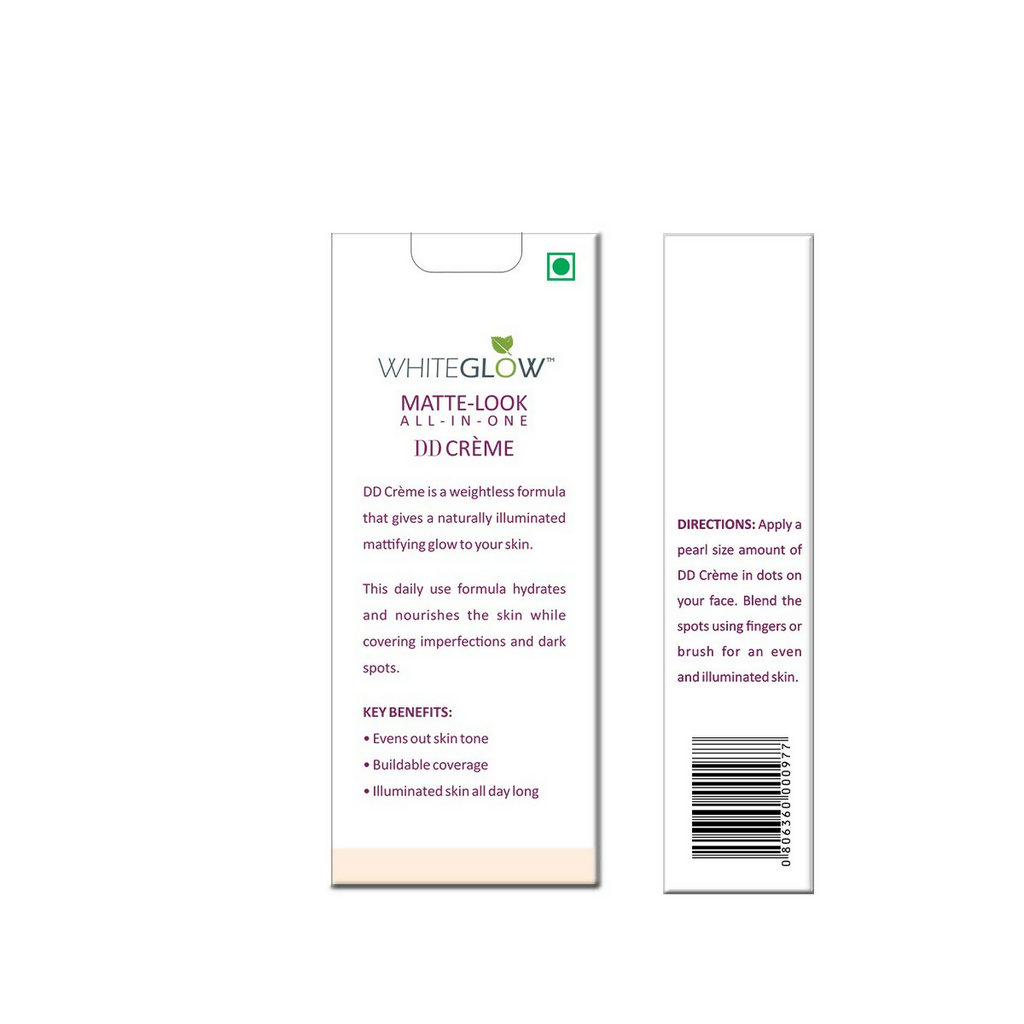 Lotus Herbals Whiteglow Matte Cream Look All In One DD Crame Spf 20 | Grocsy