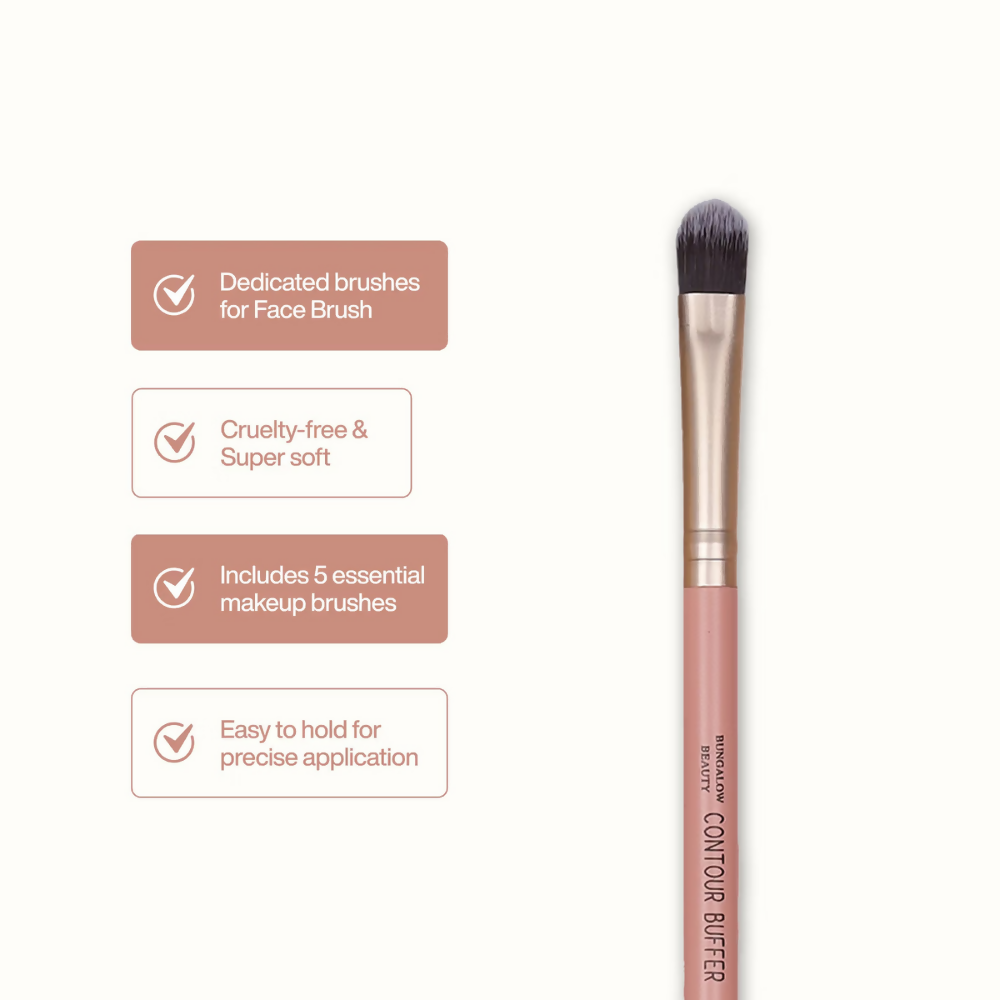 BUNGALOW BEAUTY Contour Buffer Brush | Grocsy