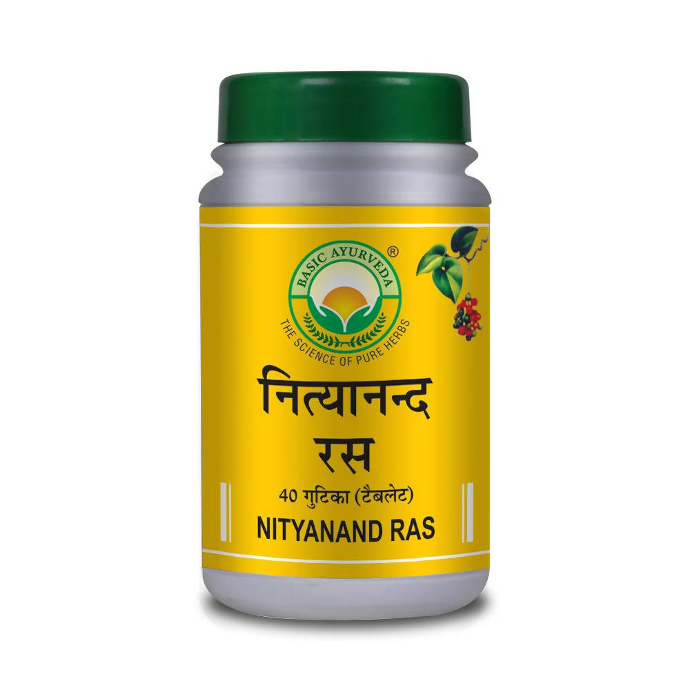 Basic Ayurveda Nityanand Ras Tablet | Grocsy