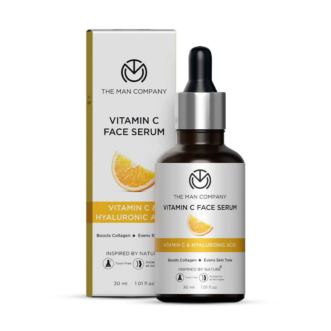 The Man Company 40% Vitamin C Face Serum | Grocsy