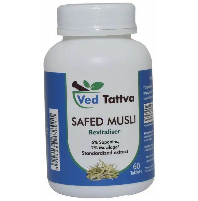 Ved Tattva Safed Musli Tablets | Grocsy