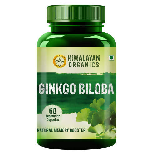 Himalayan Organics Ginkgo Biloba Vegetarian Capsules | Grocsy