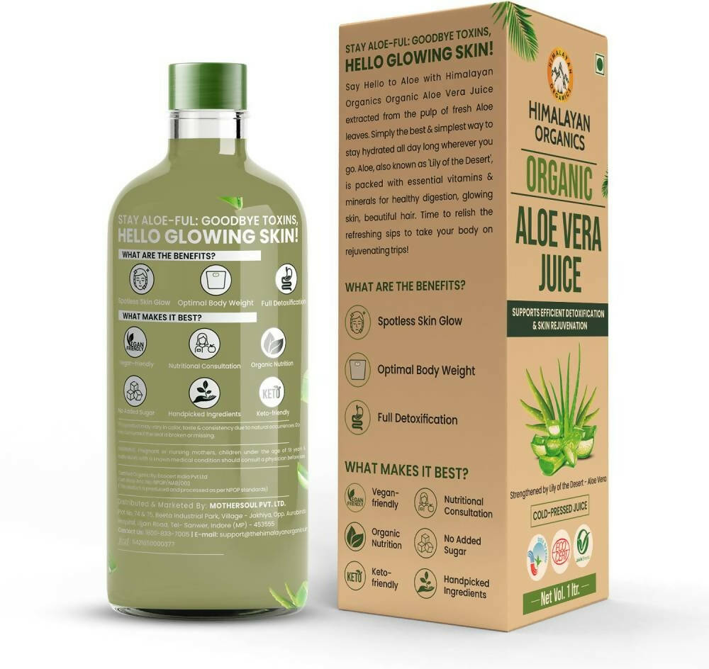 Himalayan Organics Aloe Vera Juice | Grocsy