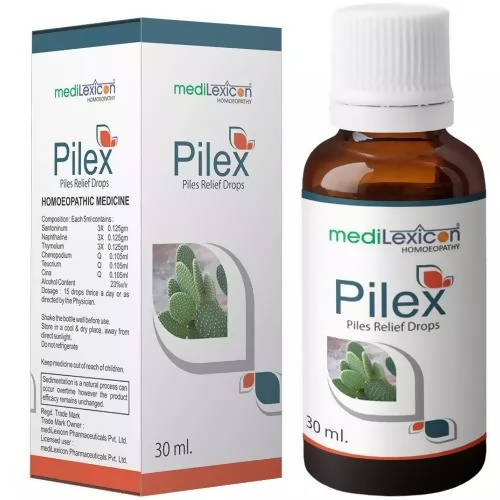 Medilexicon Homeopathy Pilex Drops | Grocsy