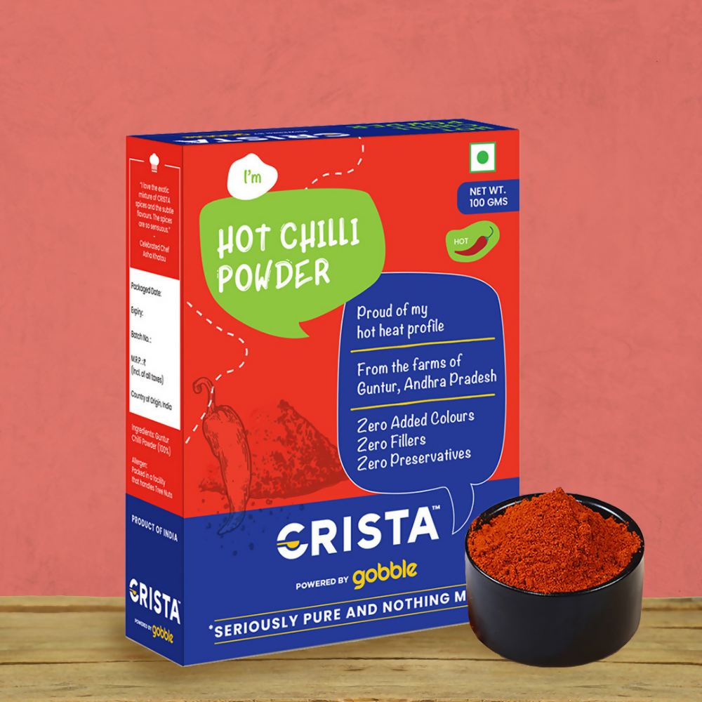 Crista Spices Hot Chilli Powder | Grocsy