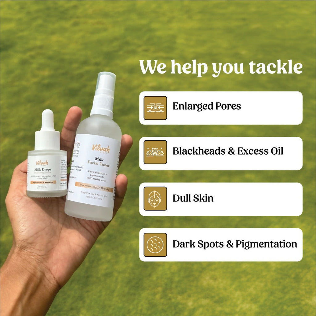 Vilvah Store Skin Hydration Kit | Grocsy
