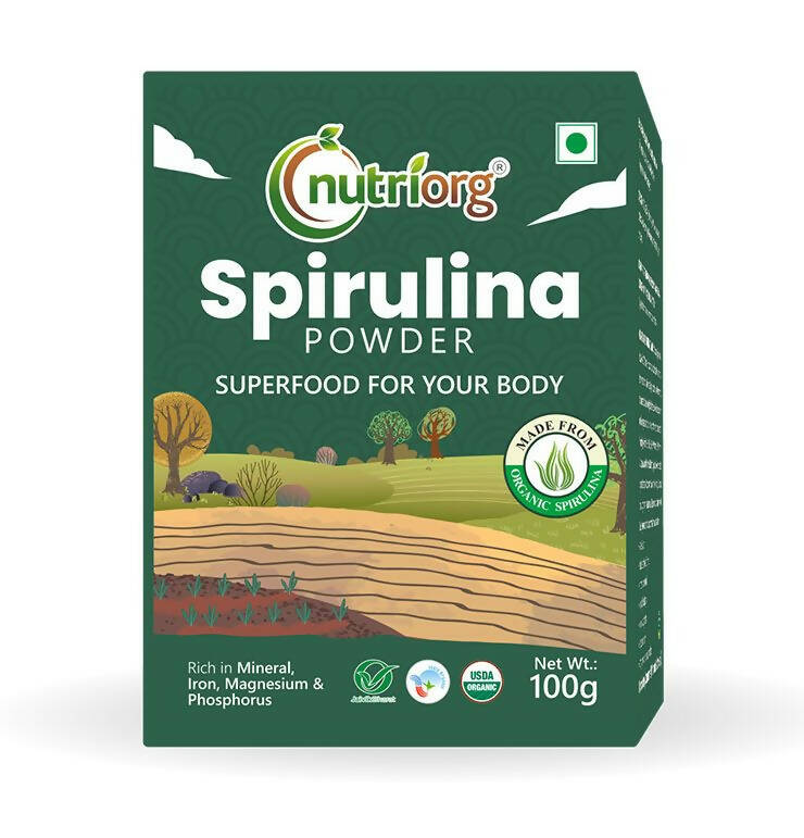 Nutriorg Spirulina Powder | Grocsy