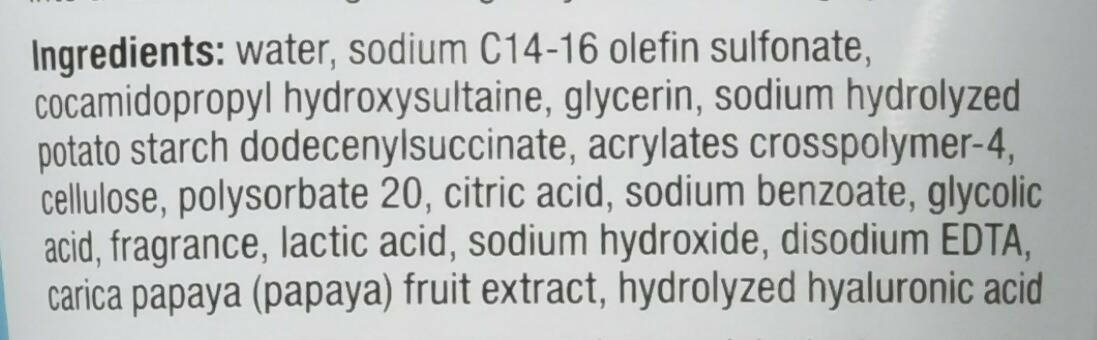 Neutrogena Hydro Boost Exfoliating Cleanser | Grocsy
