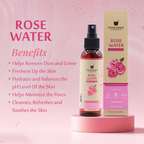 Upakarma Ayurveda Premium Pure And Natural Rose Water | Grocsy