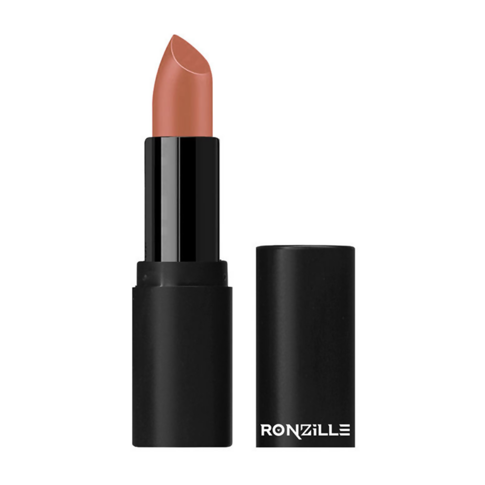 Ronzille One Touch Up HD Matte Lipstick - Nude Truffle | Grocsy
