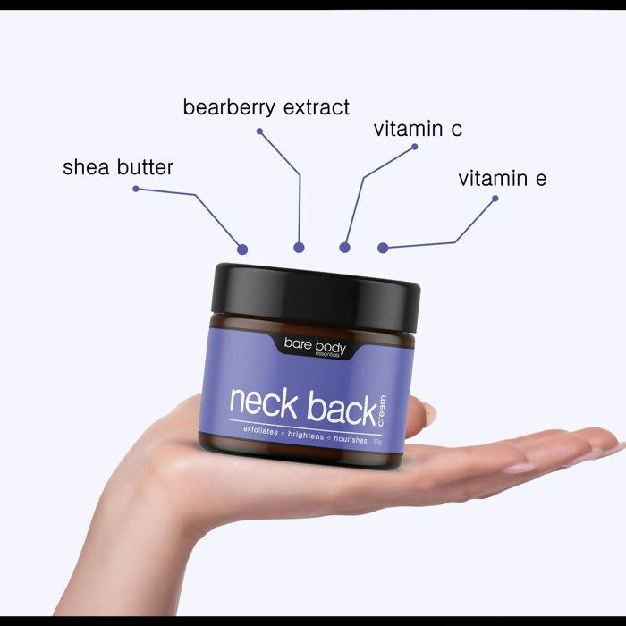 Bare Body Essentials Neck Back Cream | Grocsy