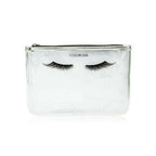Colorbar Pouch Lips & Lashes Flat Pouches (Set Of Two) - White+Blush Pink | Grocsy