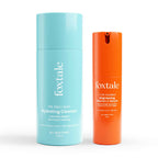 Foxtale Hydrate & Glow Skin Care Kit for Glowing Skin: Cleanser Hydrating Face Wash + Vitamin C Face Serum | Grocsy