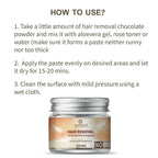 Samisha Organic Chocolate Hair Removal Powder | Grocsy