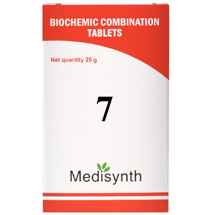 Medisynth Bio-Chemic Combination No.7 Tablets | Grocsy