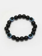 NVR Men & Women Evil Eye Beaded Adjustable Bracelet | Grocsy