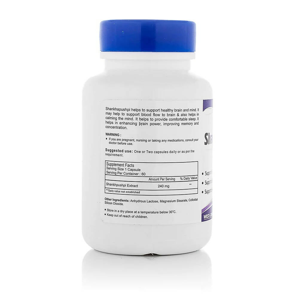 Healthvit Shankhpushpi Capsules | Grocsy