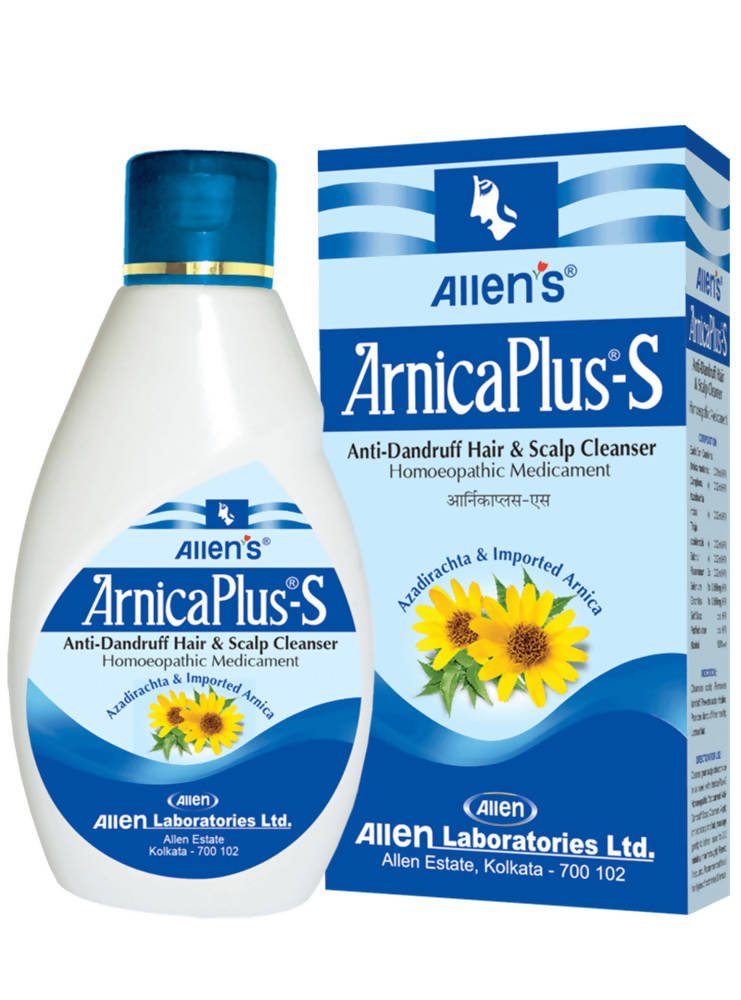 Allen's Homeopathy ArnicaPlus-S Anti Dandruff Hair & Scalp Cleanser | Grocsy
