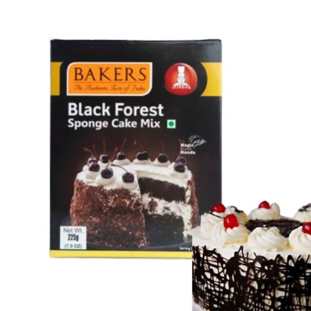 BAKERS Black Forest Sponge Cake Mix , Red Velvet Sponge Cake Mix | Grocsy