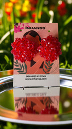 Inhanns Premium Everyday Studs - Light Maroon | Grocsy