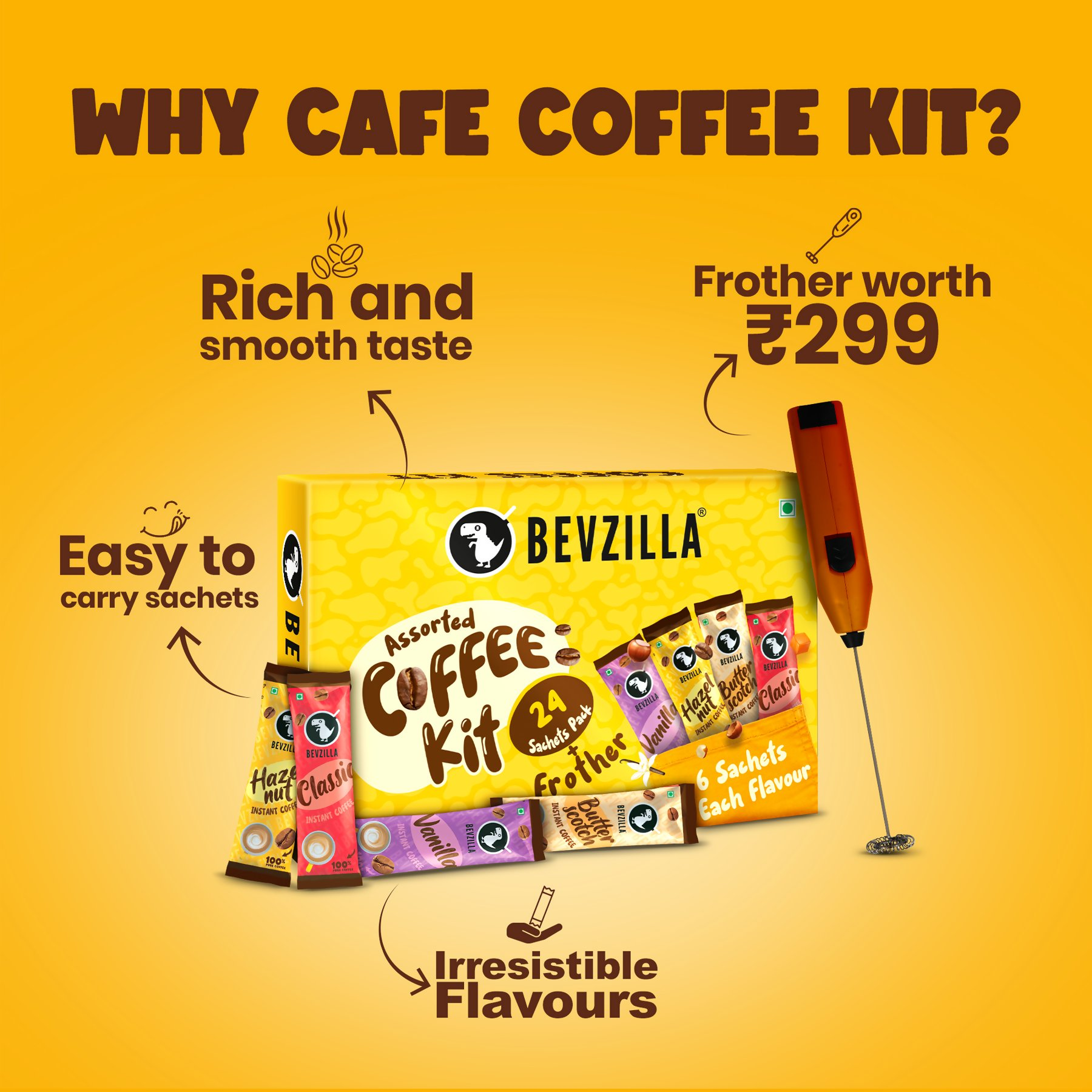 Bevzilla Cafe Coffee Kit | Grocsy