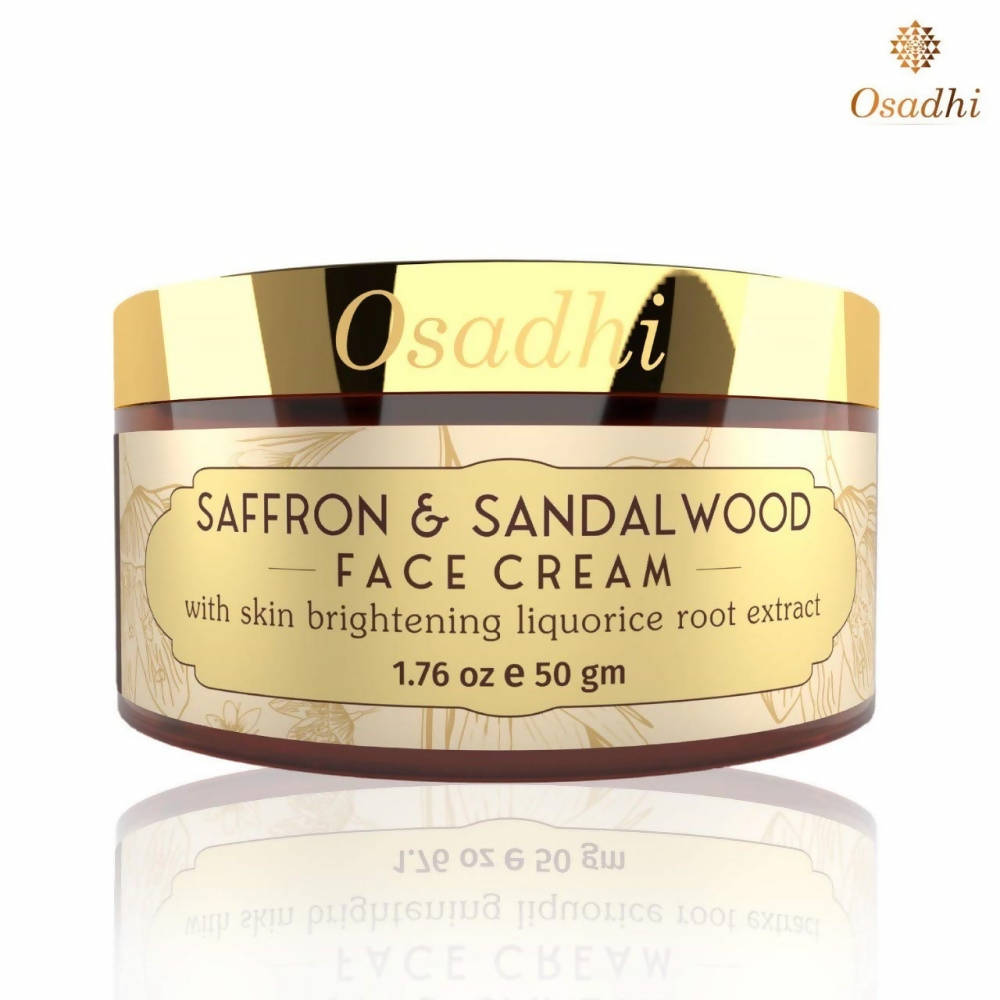 Osadhi Saffron & Sandalwood Face Cream | Grocsy